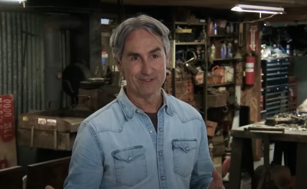 American Pickers Mike Wolfe Shows Off Latest Vintage Find to Awe of Fans