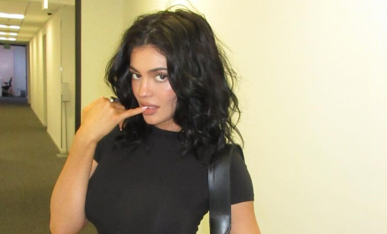 Kylie Jenner Heats Up Miami in Fiery Red